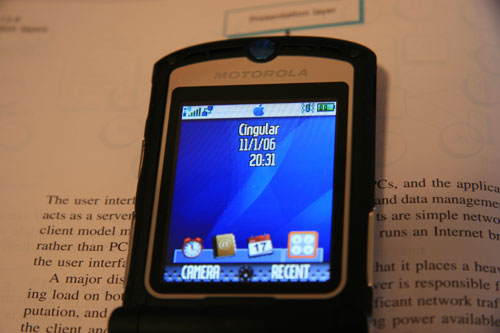 RAZR with OS X skin