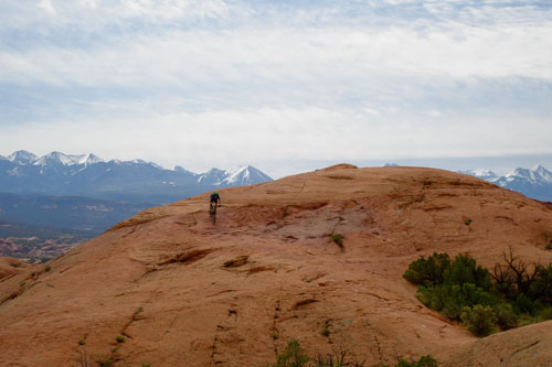 Riding in Moab