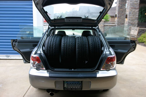Tires in Subaru