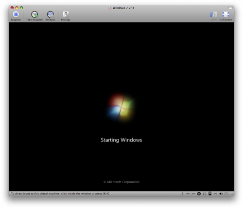 Starting Windows