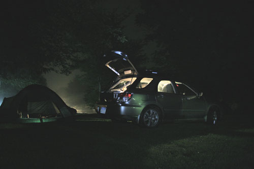 Camping at STPR 2007