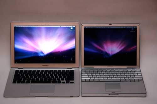 MacBook Air vs 12″ PowerBook