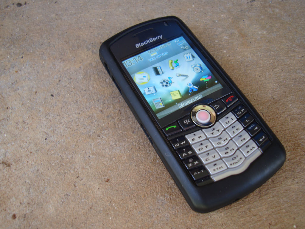 A BlackBerry?