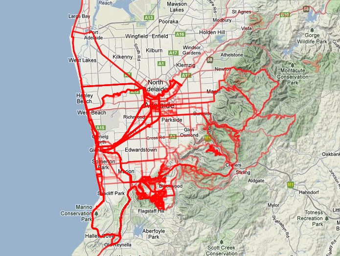 Where I Rode