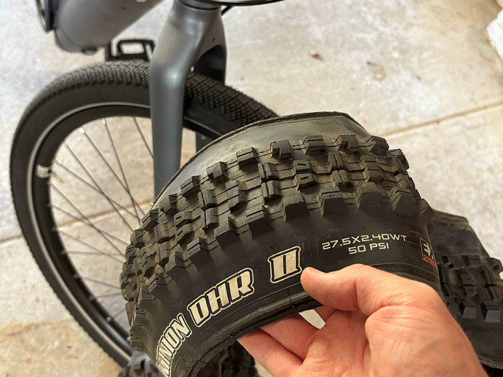 A new tyre for the utility ebike? 