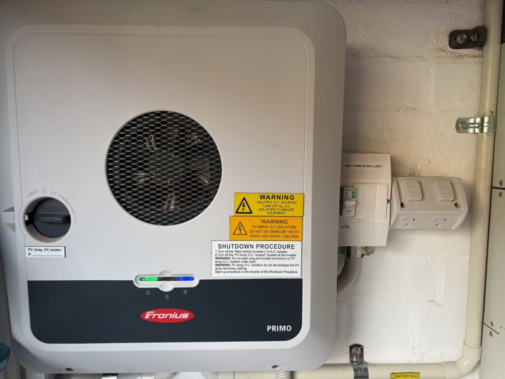 A Fronius Primo GEN24 Plus Solar Inverter