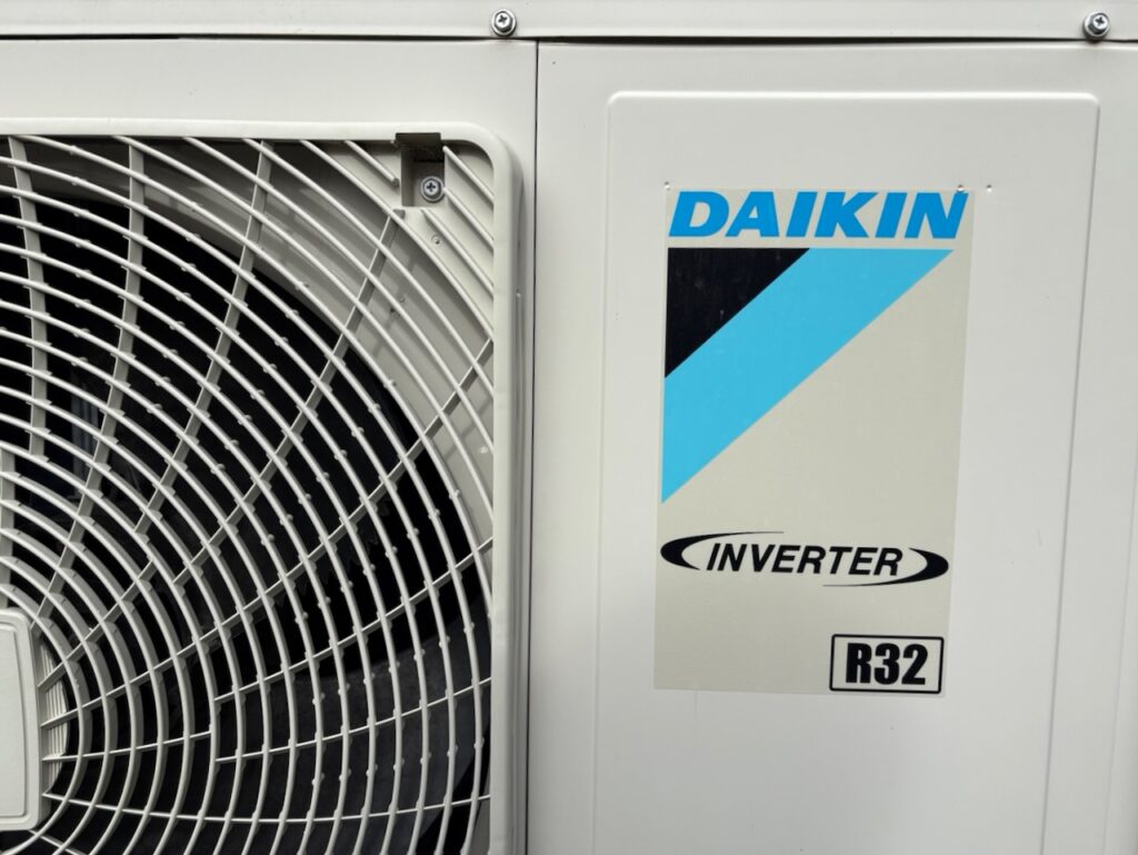 A Daikin Heat Pump Compressor