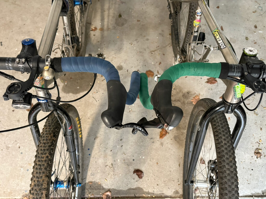 Two dropbar MTBs